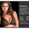 Intimo De Caro Calzature | Reggiseno Bralette Michelle Triangolo Imbottito Con Ferretto Coppa B Nero